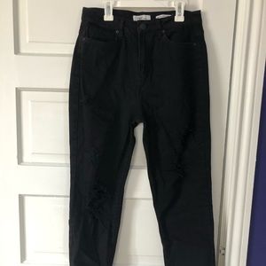 NWOT black ripped jeans